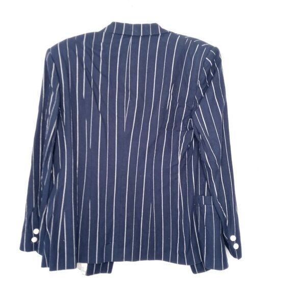 Burberry blue strip blazer - Picture 7 of 7